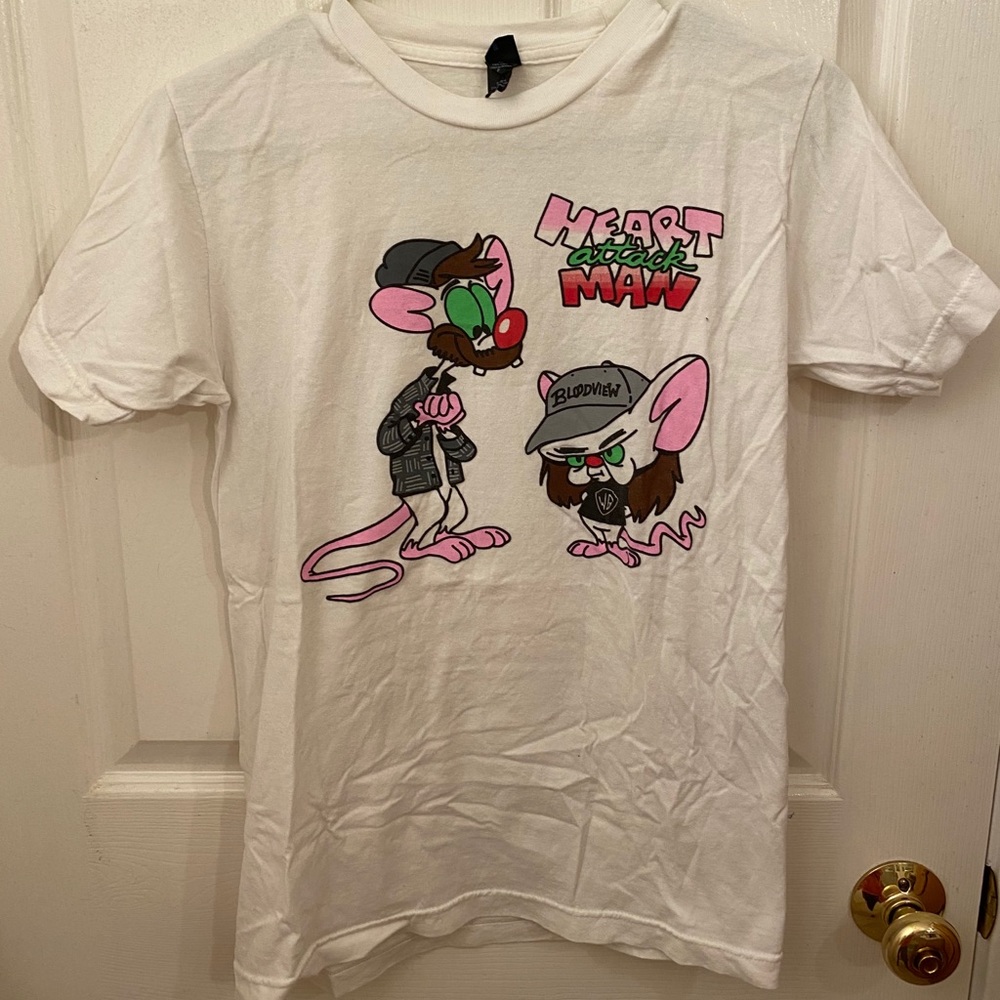 Heart Attack Man White T-Shirt